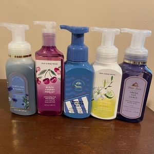 Bath and Body Works Hand Soap set of 5